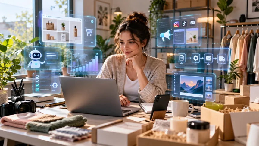 How to Start a Small Business Using AI Tools 12 Steps