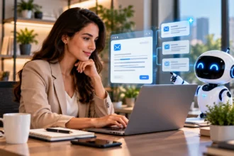 How to Write Professional Emails Using AI